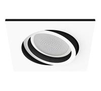 Philips Hue White Ambiance MILLISKIN Spot encastré carré 1x5.5W extension - Blanc (télécommande non incluse) - Bluetooth