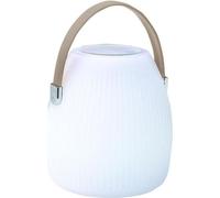 Lampe enceinte bluetooth sans fil - LUMISKY - MINI MAY PLAY - H23 cm - LED blanc et multicolore dimmable