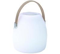 Lampe enceinte bluetooth sans fil - LUMISKY - MINI MAY PLAY - H23 cm - LED blanc et multicolore dimmable