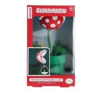 Lampe enfant Paladone Mini Piranha Plant Posable V2 Rouge 33 cm