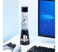 Paladone Playstation Lampe à Lave Scintillante, Éclairage d'Ambiance Lampe Lava, 33 cm