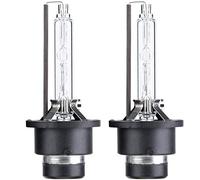 Lampe enon, Duokon 2 pièces 85V 35W D2S Ampoules de Phares au Xénon, Phare de Voiture au Xénon Très Brillantes Lampe au Xénon D2R - Prise P32d-3 (Lumière Blanche) 6000K