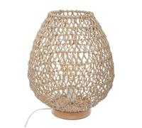 Lampe ""Etel"" beige H36cm - Atmosphera createur d'interieur