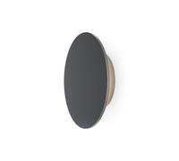 Lampe Extérieure À LED Murale Grise Ronde D: 18 Cm IP65 3000 K Indirecte Maison