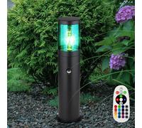 Lampe Extérieure Borne Lumineuse Lampadaire Variateur Télécommande Détecteur LED