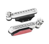 Lampe extérieure de voiture étanche à 8 LED, alimentée par l'énergie éolienne, feux de circulation diurnes pour véhicules, support de base à 180 degrés, pratique à régler