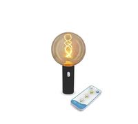 Lampe Extérieure LED À Pile Dimmable Avec Télécommande IP54 2200 K Noir