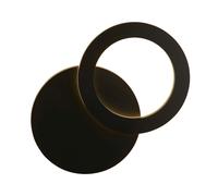 Lampe Extérieure LED Murale Noire IP44 Aluminium Indirect 3000 K Applique Balcon