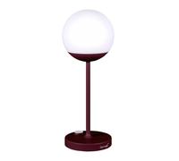 Fermob Lampe de table LED Mooon! avec batterie cerise noire H 41cm / Ø 15cm