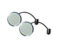 Lampe feu arrière 1157 LED Clignotants Et DRL Rouge Feux Arrière Ampoules pour pour Da&vidson pour Touring pour Electra pour Glide pour Route pour Motos King