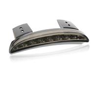 Lampe feu arrière 12V LED Rouge Moto Montage Latéral Feu Arrière Stop Arrêt Indicateur De Course pour pour Bobber pour Chopper pour pour