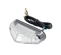 Lampe feu arrière 1x Universel Moto Rouge 12LED Phare Feu Arrière Stop DC 12V avec Câble De 26 Cm