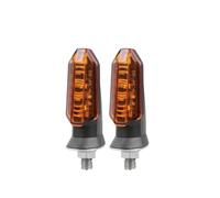 Lampe feu arrière 8mm Moto LED Clignotants Ambre Clignotant Lumière Lampe 12V Indicateur Accessoires