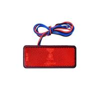Lampe feu arrière Réflecteurs LED pour Voiture Moto Camion Feux Arrière Ronds 24LED Feu Position Latéral D'avertissement D'arrêt Frein Clignotant Unique 12V