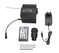 Lampe Fibre Optique LED, Kit Plafonnier 10W RGBW, Effet Ciel Etoilé, Contrôle APP et Télécommande - Ambiance Musique, Décoration Automobiles et Intérieur