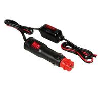 Lampe Fiche pour allume-cigare avec fusible externe 12/24V