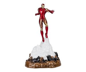 Lampe Figure Iron Man - Décor & Cadeau Officiel Marvel Avengers, Lampe Collectible à Afficher, Alimentée par USB, 31.5cm (12.4")