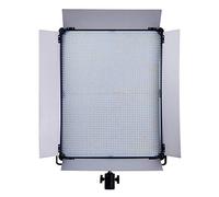 Lampe flash de studio LED lumière du jour 5500 K, 0 à 100 % à intensité variable en continu avec porte de grange à 4 battants, 210 W, 19500 lumens, pour portrait, photographie de produits, diffusion