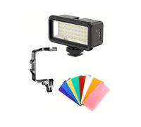 Lampe Flash LED Étanche pour Plongée Sous-Marine Jusqu'à 45 M, Compatible avec pour Hero 9-11 et pour pour Osmo 5/4/3 - Accessoire