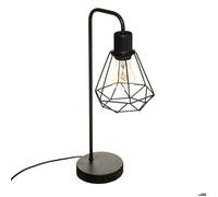 Lampe ""Flave"" métal noir H46cm - Atmosphera createur d'interieur