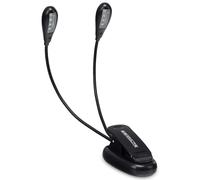 Lampe Flexible 8 LED Lumière a Pince pour Pupitre Orchestral Partition Piano
