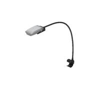 Weber Works Lampe Flexible, Convient à Tous Les modèles Slate & Spirit (2025), lumière LED Lumineuse avec Bras Flexible - Noir/Argent (3400518)