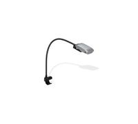 Weber Works Lampe Flexible, Convient à Tous Les modèles Slate & Spirit (2025), lumière LED Lumineuse avec Bras Flexible - Noir/Argent (3400518)
