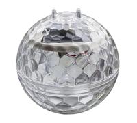 Lampe Flottante Solaire de Piscine Décorative LED Blanche Étanche Ip65 | Abs, Changement de Couleur, Charge Solaire, Décoration de Fête