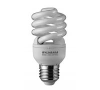 SYLVANIA Ampoule spirale à économie d'énergie pour démarrage rapide 6 000 heures 15 W (équivalent 75 W) culot à vis E27/Edison Blanc chaud