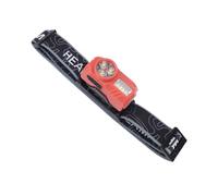 Lampe Frontale à Capteur de Mouvement LED, écran D'affichage Numérique, étanche à la Pluie, Camping Adultes ABS IPX4 300lm 2.28x1.96 Pouces 3.6oz (ORANGE)