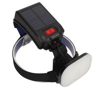 Lampe Frontale à énergie Solaire de Camping, Lampe Frontale Solaire Lumineuse à LED de Chargement USB 1200LM avec 3 Modes, Réglable à 90 °, Lampe Frontale étanche pour la Course