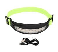 Lampe frontale à induction COB Lumière 1200mAh Rouge Blanc Chaud Tricolore Lumière Douce Phare Tête Lampe de Poche pour Cyclisme Extérieur Matériel ABS