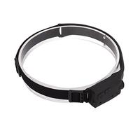 Lampe frontale à induction, LED à induction, 10 W, éclairage 270°, lampe frontale portable rechargeable par USB pour la course de nuit, la pêche