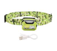 Lampe Frontale à Induction Led, Bandeau éTanche, Pour Camping En Plein Air, PêChe Nocturne, Batterie IntéGréE