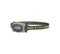 Lampe frontale à LED rechargeable LEDlenser HF4R Work noire et jaune 130lm