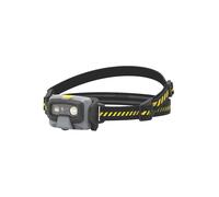Lampe frontale à LED rechargeable LEDlenser HF6R Work noire et jaune 800lm