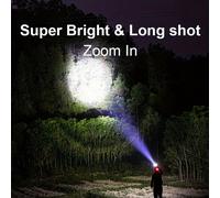 Lampe Frontale À Led Rechargeable Par Usb Smiling Shark Avec Détecteur De Mouvement, Très Lumineuse Pour Les Activités Extérieures Et Les Urgences ( Warm White Variant )