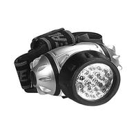 Lampe frontale amovible - Lampe frontale verte 19 LED, légère et réglable, résistante à l'eau IPX4, sangle frontale, design polyvalent | Camping Randonnée Activité de plein air pour la pêche