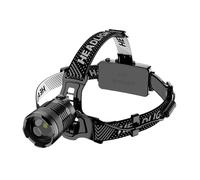 Lampe Frontale - Capteur De Mouvement Rechargeable Lampe De Poche Mains Libres Étanche Lampae Frontalee - 3 Modes Lampes Frontale Étanche À Mise Au Point Réglable Pour La Course À Pied, Le Camping, L