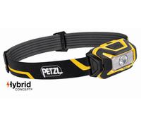 Lampe frontale compacte PETZL Aria 1 Etanche - 350 lumens - Noir/jaune - Piles ou batterie - E069AA00