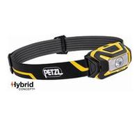Lampe frontale compacte PETZL Aria 1 Etanche - 350 lumens - Noir/jaune - Piles ou batterie - E069AA00 Blanc G