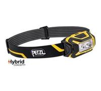 Lampe frontale compacte PETZL Aria 2R Etanche - 600 lumens - Noir/Jaune - Batterie incluse - E071AA00 Blanc G