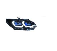 Lampe frontale compatible avec BMW E92 E93 2006-2012 phares 330I 335I DRL clignotants feux de route lentille de projecteur Angel Eye(For 2011-2013,Car Have AFS)