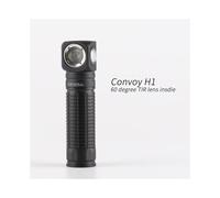 Lampe frontale Convoy H1 XML2 (5 000 K), lampe torche 18650, lampe de poche, lentille TIR à 60 degrés à l'intérieur