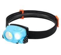 Lampe frontale d'atelier 3W COB LED 400 lm + 2W SMD LED 200 lm, rechargeable