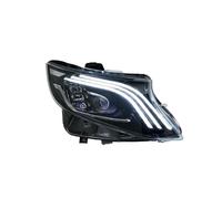 Lampe frontale de modèle de voiture Compatible Pour les phares Benz Vito 2013 - 2019 W447, lentille de projecteur DRL, accessoires automobiles dynamiques(Left hand drive)