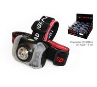 Lampe frontale Delphin POLAR_X | 5+4 LED