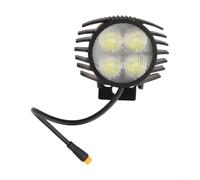 Lampe Frontale Électrique 12x12cm Compatible pour G2 Master Lampe | LED haute luminosité, visibilité nocturne accrue, mat, compatible G2 Pro/Max/Master, design aérodynamique