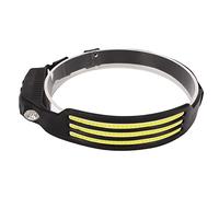 Lampe Frontale en Cob Super Lumineuse en Forme de Barre, Lampe Frontale à Faisceau Large USB, LED Avec Capteur de Mouvement pour Adultes, équipement D'accessoires de Camping, Changement D'induction