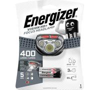 Frontale Energizer Vision HD+ Focus 400lm avec 3 piles AAA